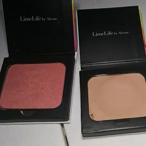 Blush and foundationt